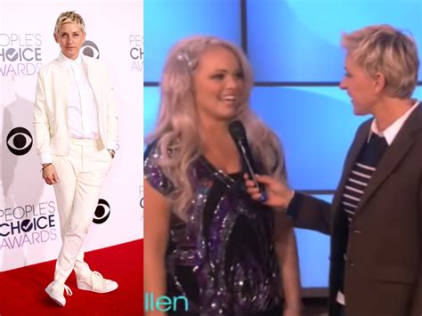 YouTuber Trisha Paytas said she was told not to touch Ellen。